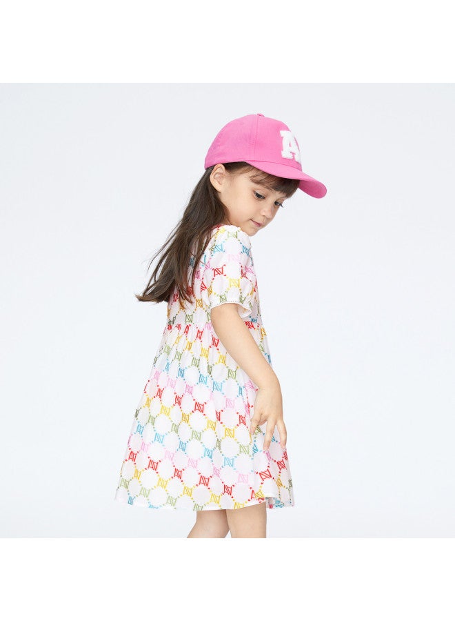 Annil new Summer Casual Girls' Dress - A-line Checkered Colorful Princess Dress - Image 4