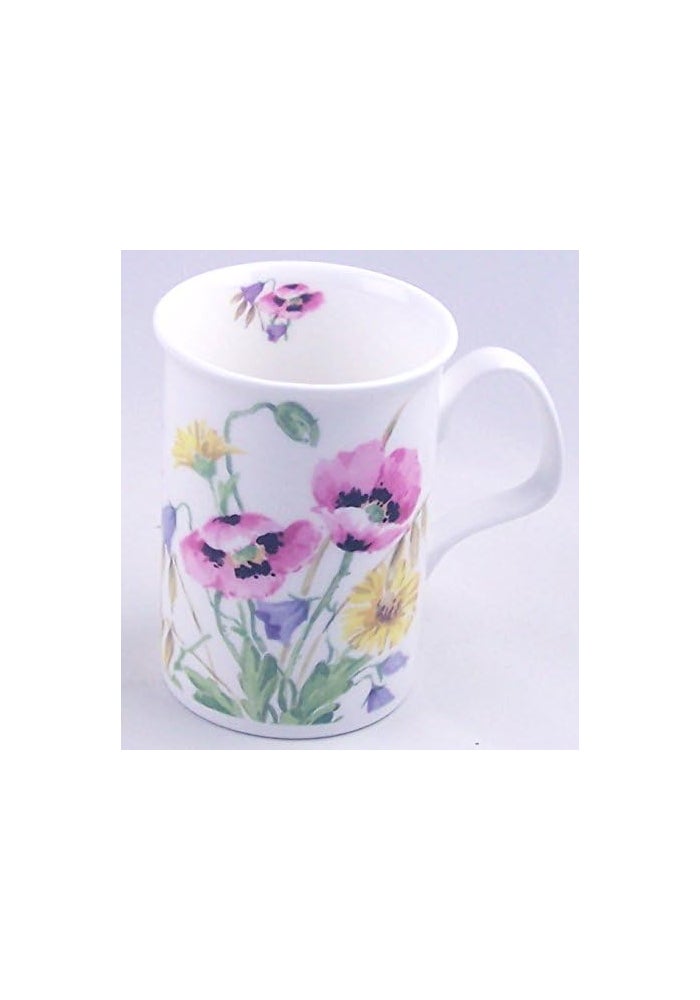 Roy Kirkham English Meadow Set of Three Assorted Bone China Mugs - Image 4