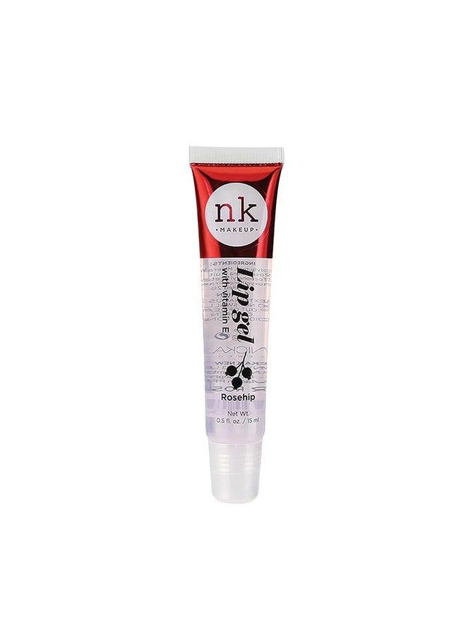 NICKA K NEW YORK VARIETY SET OF 5 NK Hydrating Lip Gel - Vitamin E (Clear, Rosehip Oil, Bubble Gum, Cherry, Strawberry) - Image 1