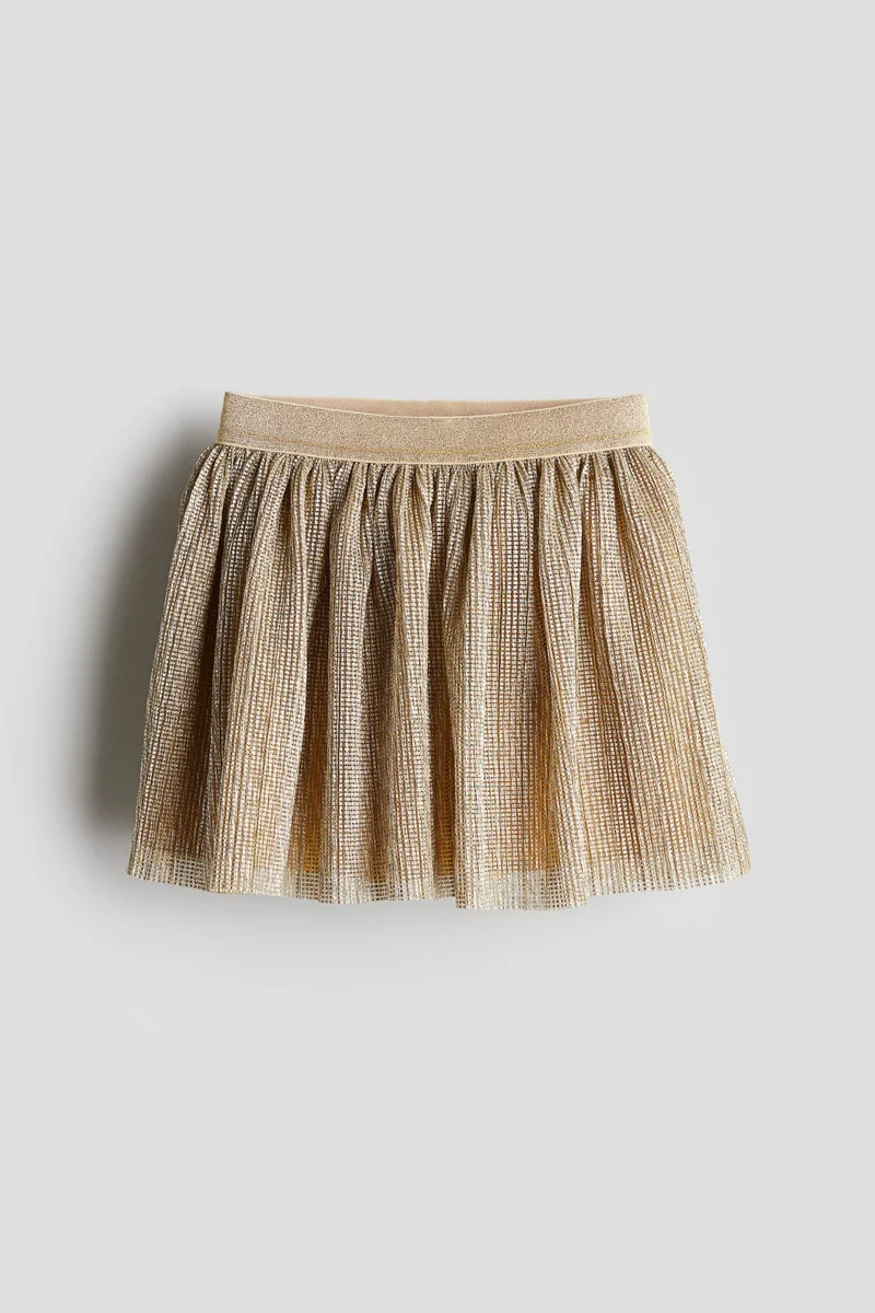 H&M Metallic-Shimmering Skirt