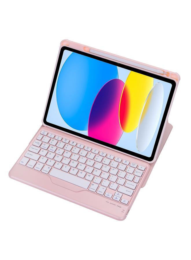 Zaboon Case For iPad 11 2025 / 10th Gen 10.9 2022 F10B 360 Rotation Acrylic Transparent Bluetooth Keyboard Leather Case - Image 1