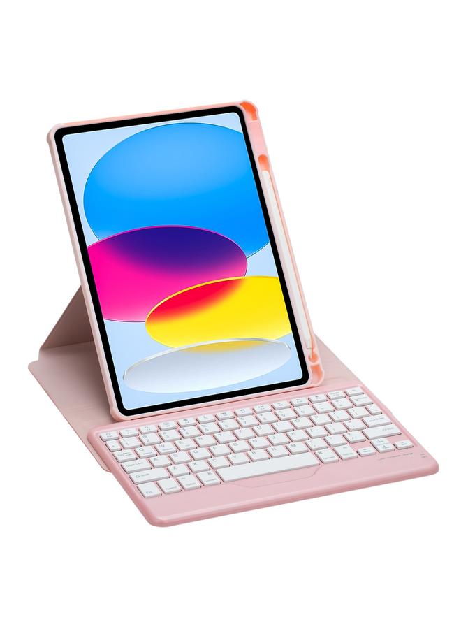 Zaboon Case For iPad 11 2025 / 10th Gen 10.9 2022 F10B 360 Rotation Acrylic Transparent Bluetooth Keyboard Leather Case - Image 5