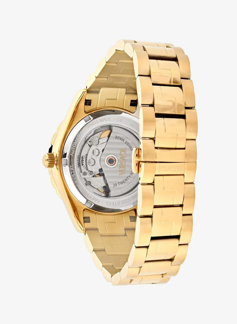 Versace  Hellenyium Automatic Black Dial Watch  | Best Price UAE