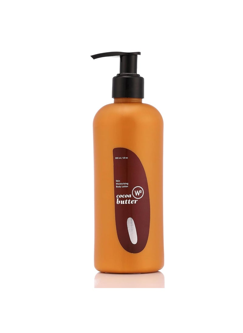 W2 W2 Why Wait Cocoa Butter Body Lotion Deep Nourishment Skin Radiance Enriched with Cocoa Butter Aloe Vera Smooth Hydrating Formula 300ml  - Image 1