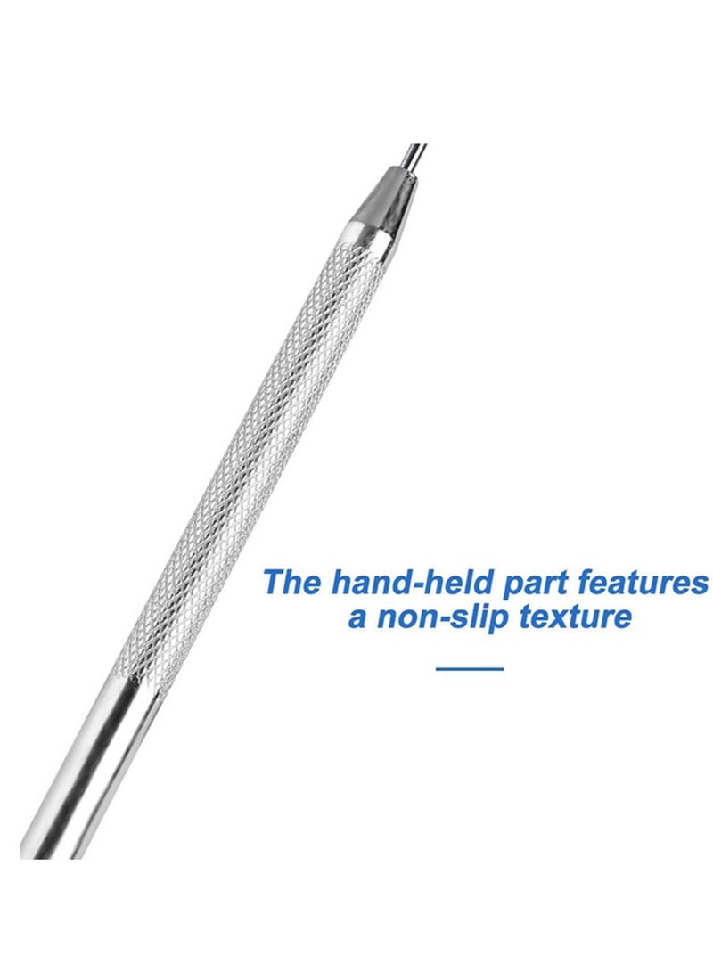 1 ريشة إبرة و 1 برو إبرة نسيج الفخار الطين مجموعة أدوات فرشاة السيراميك أداة النمذجة - Image 5