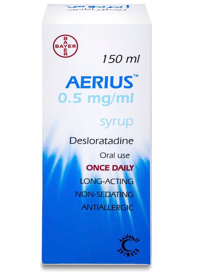 BAYER Aerius Syrup 150 ml - Image 3