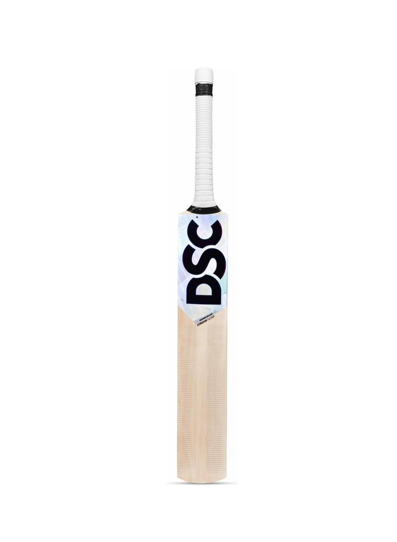 DSC Condor Flicker Kashmir Willow Cricket Bat | Size : 4 | For Men & Boys | Material: Wood | For Dominating Strokes | Ma ive Edges | Profe ional Cricket bat - Image 1