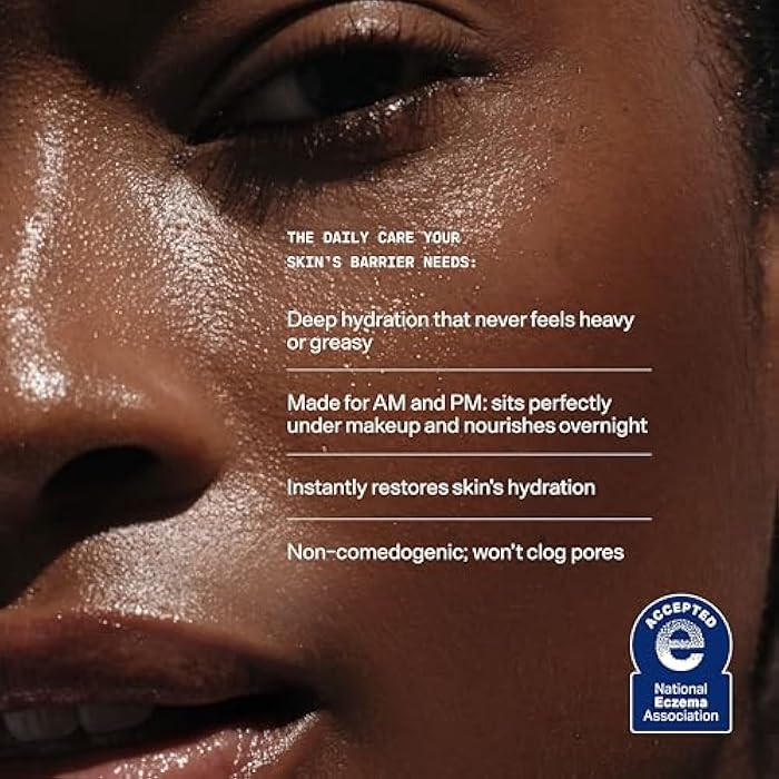 Versed كريم الحماية الغني للتعافي اليومي من فيرد - كريم مرطب للوجه للبشرة الجافة والحساسة وسهلة التهيج - مرطب للوجه مع الجلسرين ومجمع متعدد الدهون، 1.5 أونصة - Image 5