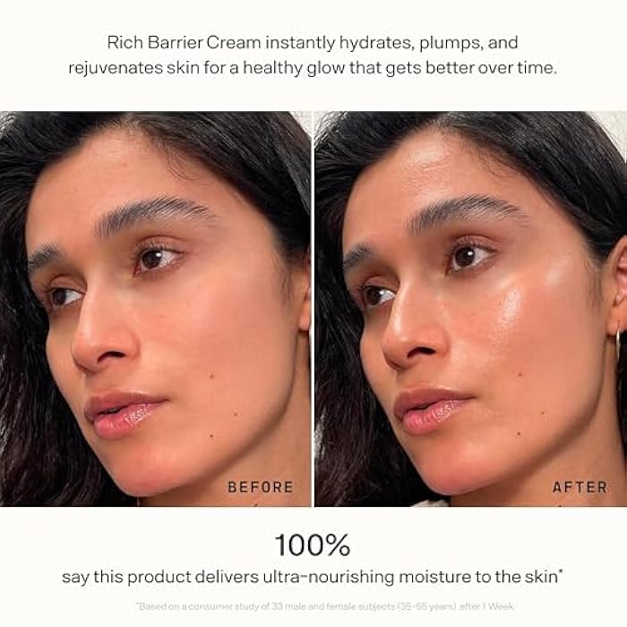 Versed كريم الحماية الغني للتعافي اليومي من فيرد - كريم مرطب للوجه للبشرة الجافة والحساسة وسهلة التهيج - مرطب للوجه مع الجلسرين ومجمع متعدد الدهون، 1.5 أونصة - Image 4