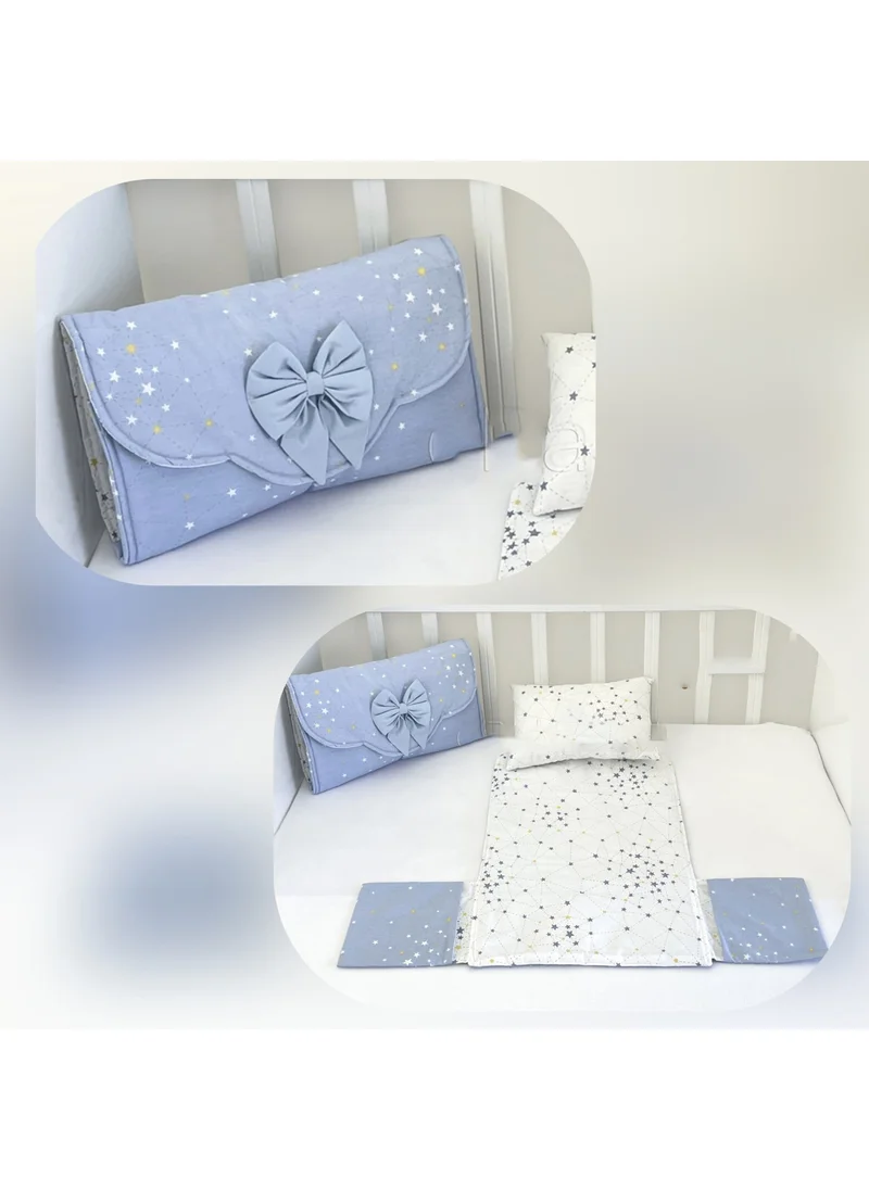 Ebabynest Samanyolu Series Blue Bag Bottom Opening