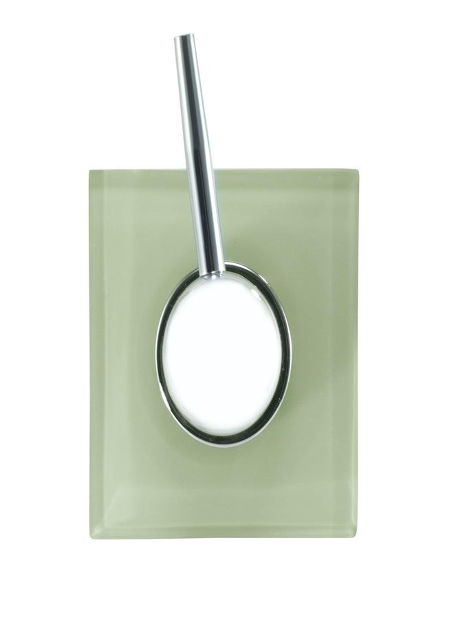 IZOD - Lotion Dispenser/Soap Dispenser, Clear Resin Countertop Accessories, Modern Bathroom Decor, Dorm Room Essential (Marina Green) - Image 2