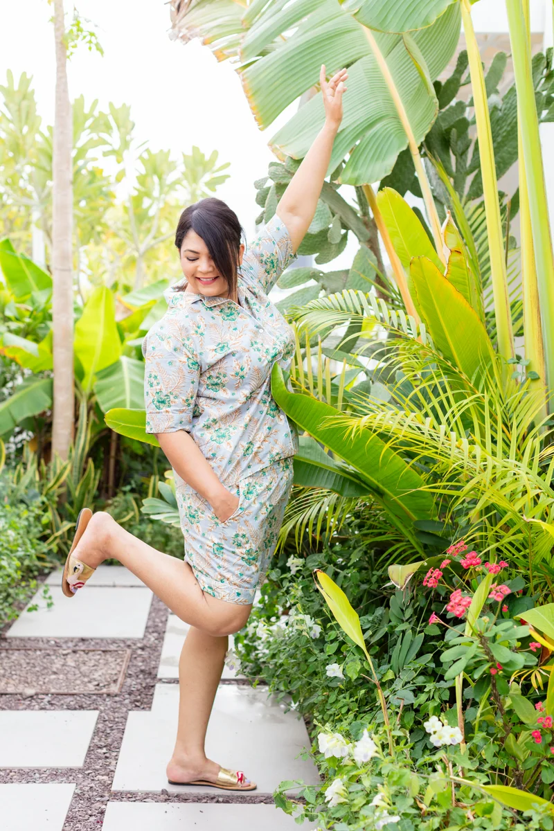 Kyshmysh Blossom Bliss Shorts Set