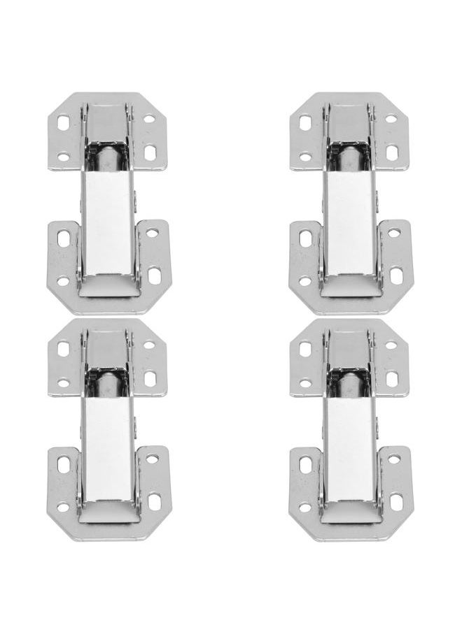 Thoraya 10 Set Cabinet Hinge NoDrilling Hole Soft Closing Door Hinge for Cabinet Wardrobe  - Image 3