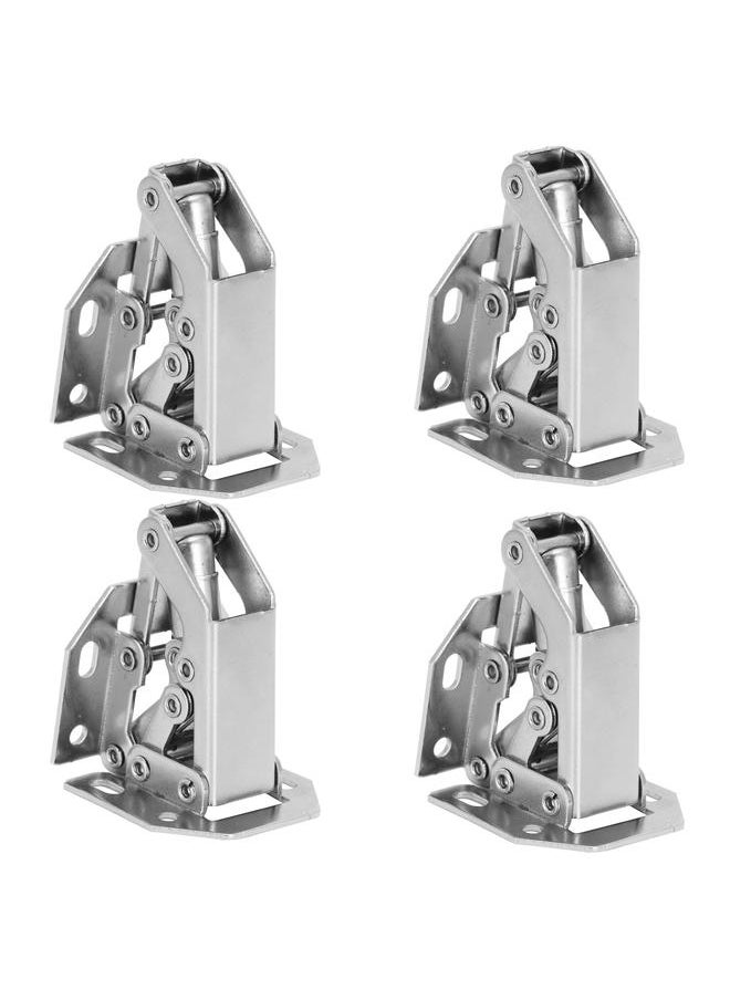 Thoraya 10 Set Cabinet Hinge NoDrilling Hole Soft Closing Door Hinge for Cabinet Wardrobe  - Image 4