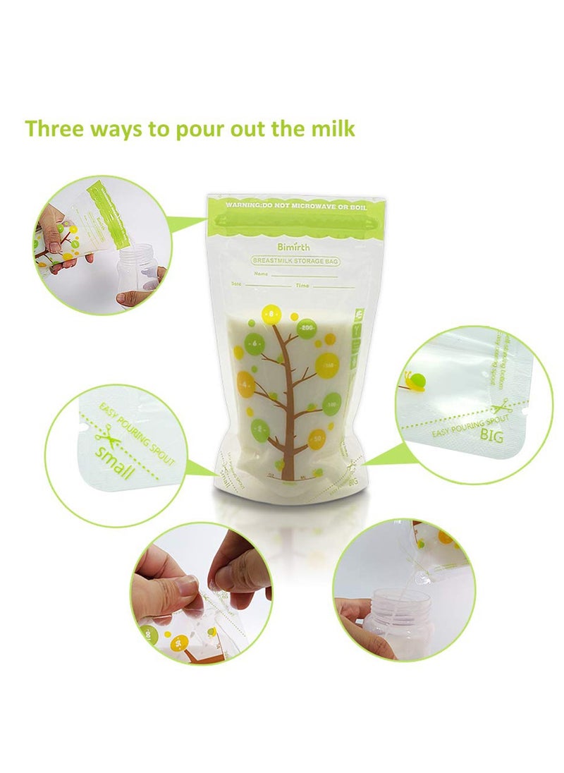 ULHYC - BPA Free Convenient Breastmilk Storage Bags For Breastfeeding, 112 Count, 250 ML - Image 1