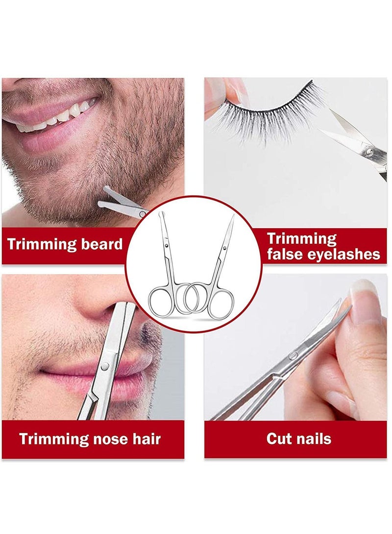 Y&D Beard Shaping Tool Template Guide for Perfect line up Edging Comes with Shaper Comb Two Scissors Works any Electric Trimmers or Clippers - Image 5