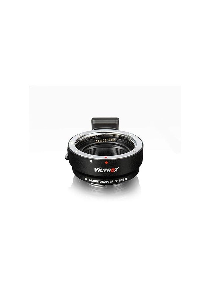VILTROX - Viltrox Electronic Autofocus Lens Adapter EF-EOSM for Canon EOS EF/EF-S to EOS M Mirrorless Camera - Image 1