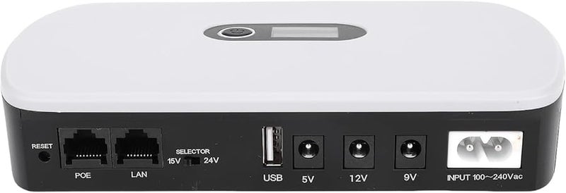 Eujgoov 10400mAh UPS Battery Backup Power Supply with LCD Display US Plug - Image 4