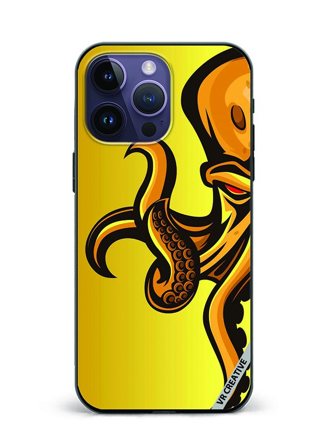 VR CREATIVE Protective Case Cover For Apple iPhone 16 Pro Max Octopus Design Multicolour