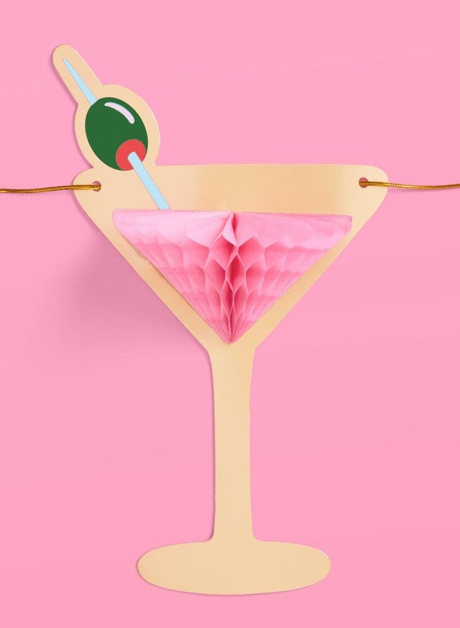 xo, Fetti Martini 3D Pop Up Gold Foil Banner - 5 Ft. | Bachelorette Decoration, Birthday Party Sign, Casino Decor, Girl Cocktail Backdrop, Vegas Photo Booth Background - Image 5