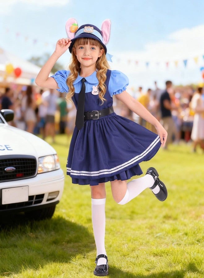 Relaehih Professional Police Officer Uniform Costume, Dress Up Outfit (8~9yrs) - Image 5