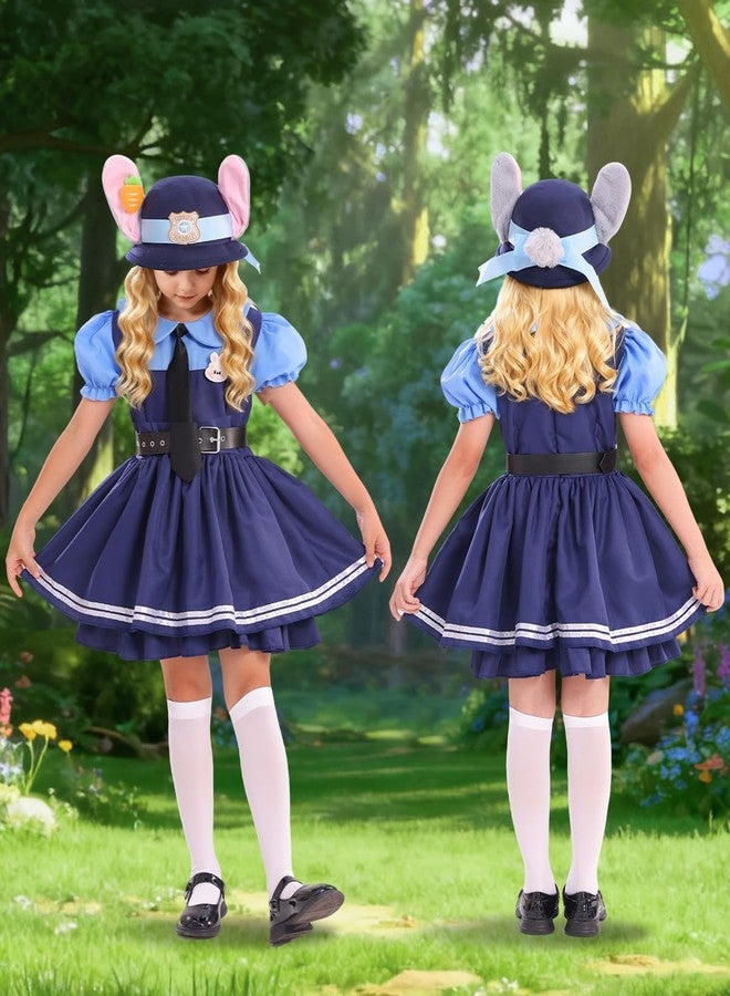 Relaehih Professional Police Officer Uniform Costume, Dress Up Outfit (8~9yrs) - Image 4