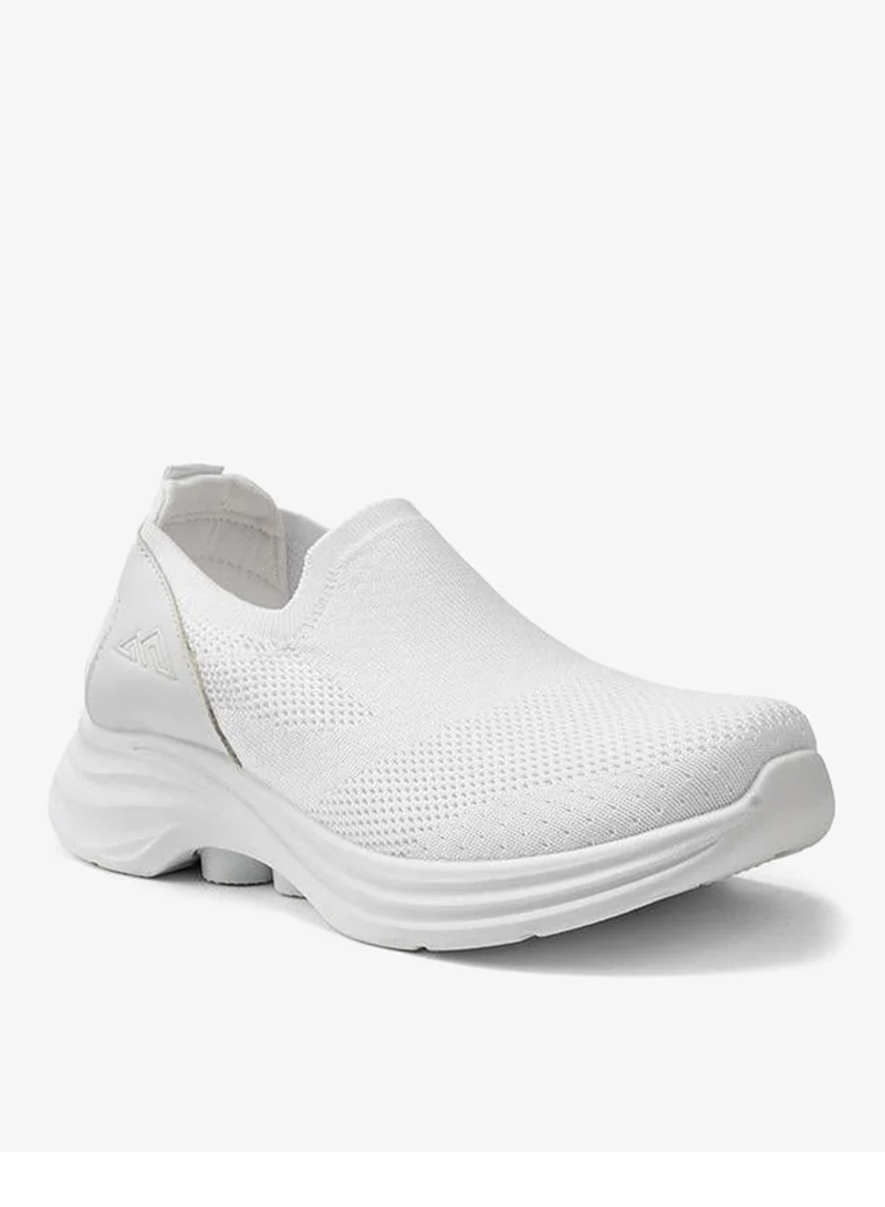 شو اكسبرس Textured Slip-On Sports Shoes With Pull Tab