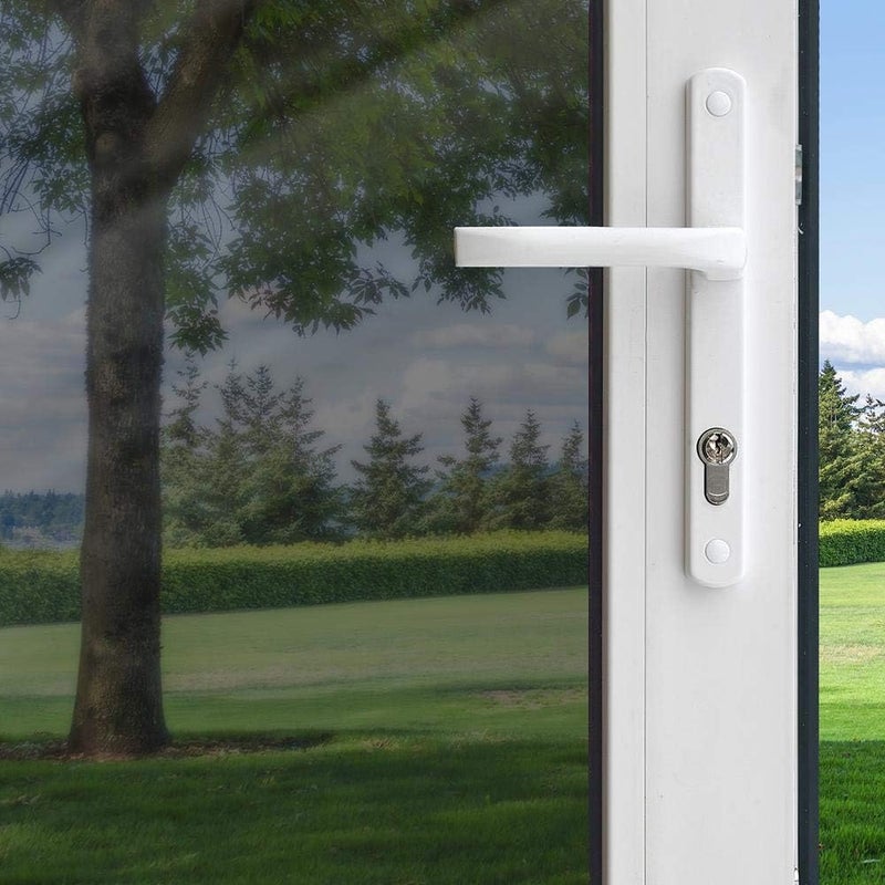 ® Heat Control Titanium Adhesive Residential DIY Window Film Sun Blocking Glare Reduction 3ft x 6.5ft (36in x 78in)