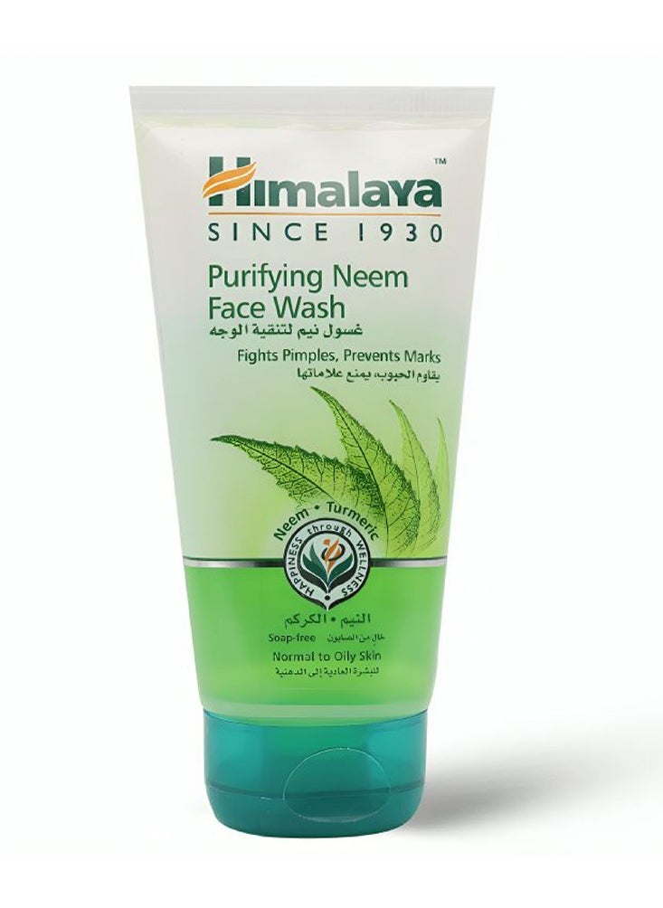 Himalaya - Herbals Purifying Neem Face Wash 150ml - Image 1
