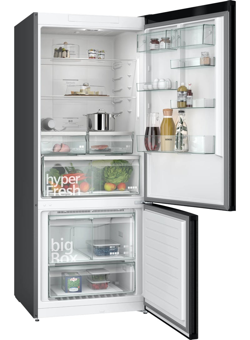 Siemens Bottom Mount freezer Refrigerator KG76NCXE0M, Dark inox, 578 L, 2 Doors KG76NCXE0M Dark Inox - Image 3