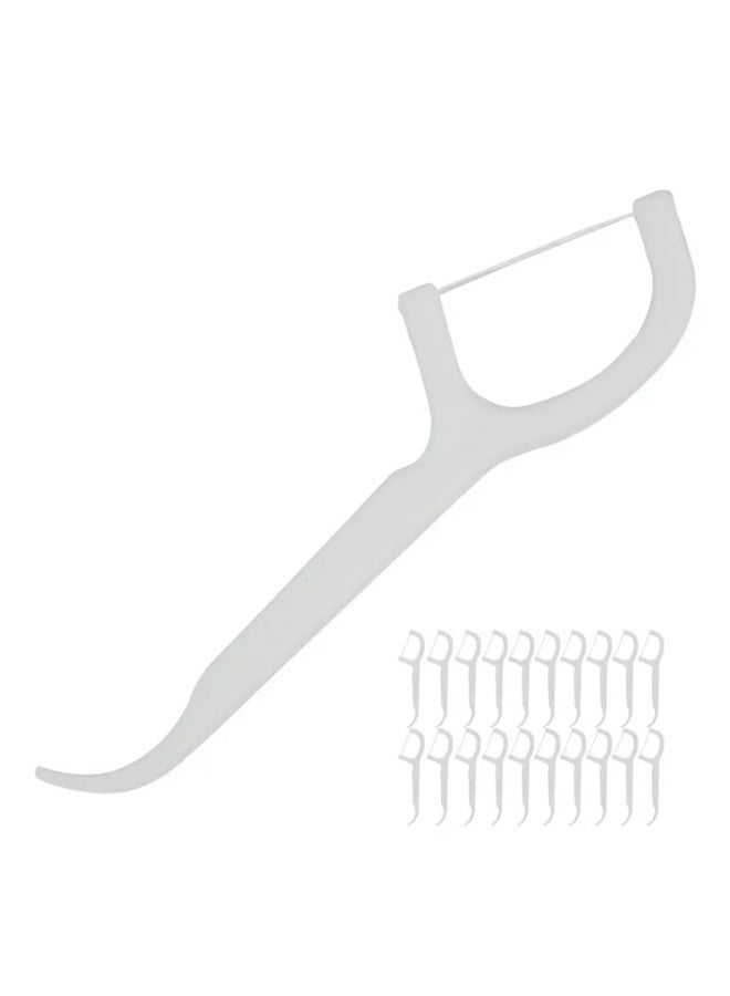 خيط تنظيف الأسنان – 30 قطعة في عبوة واحدة – أداة فعّالة لإزالة بقايا الطعام بين الأسنان والحفاظ على صحة اللثة والأسنان بشكل يومي - Image 2