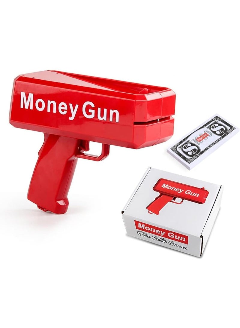 Money Gun Shooter Toy With Fake US Dollar Bill Prop Money Rain Gun For Birthday Party Wedding Games Club Night - Image 1