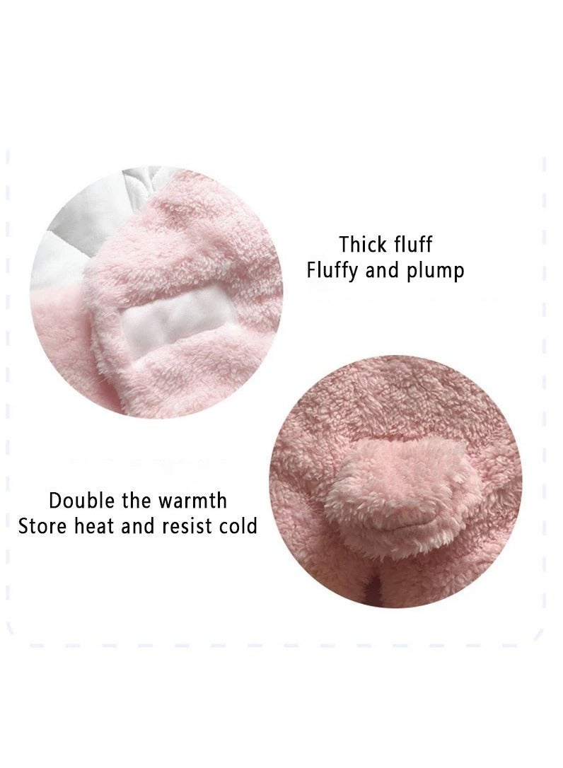 BAIG Baby Sleeping Bags Thicken Newborn Baby Wrap Blanket Winter Warm Newborn Envelope Soft Infant Sleeping Bag 0-9 Months  - Image 4