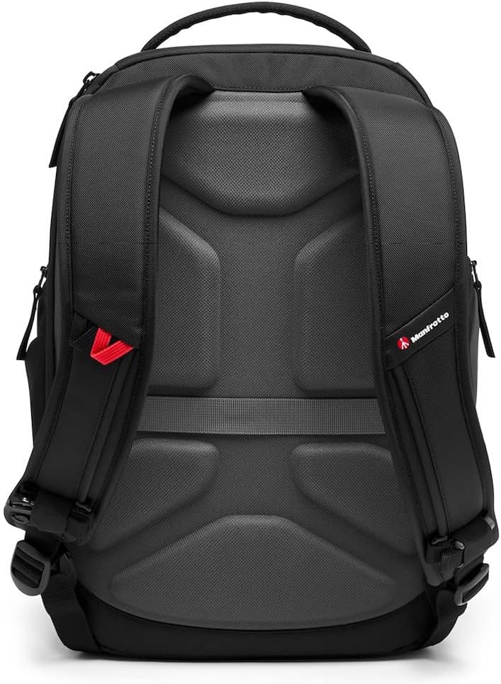 مانفروتو حقيبة ظهر محترفة من Manfrotto Advanced Fast III للكاميرات الاستقرارية/بدون مرآة، مع عدسات وكمبيوتر محمول، تحتوي على أقسام قابلة للتبديل ومنفذ جانبي ومقبس للمنصة الثلاثية - Image 3
