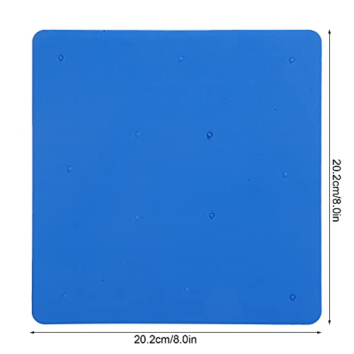 OUKENS 2 Pcs Fondant Foam Pad, 12 Holes Silicone Sponge Mat Paste/Sugar Flower/Gum/Chocolate/Clay Modelling Tools Drying Tray for Sugarcraft, Cake Decoration, Handmade, DIY - Image 4