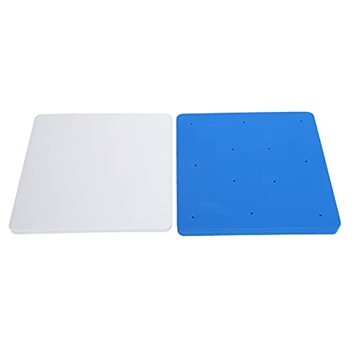OUKENS 2 Pcs Fondant Foam Pad, 12 Holes Silicone Sponge Mat Paste/Sugar Flower/Gum/Chocolate/Clay Modelling Tools Drying Tray for Sugarcraft, Cake Decoration, Handmade, DIY - Image 1