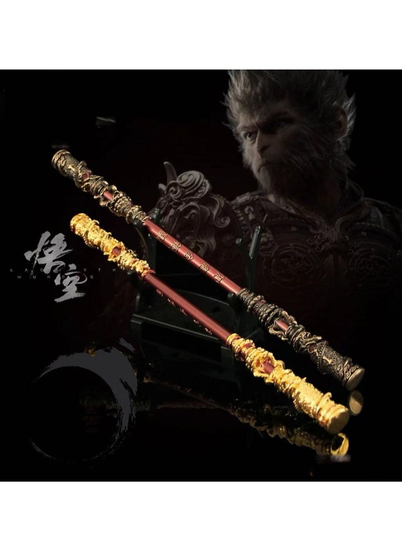 Hanghaijia - Black Myth WuKong Game Props Ruyi Golden Cudgel,Pilgrimage to The West Eripheral Game Model Monkey King Staff - Image 1