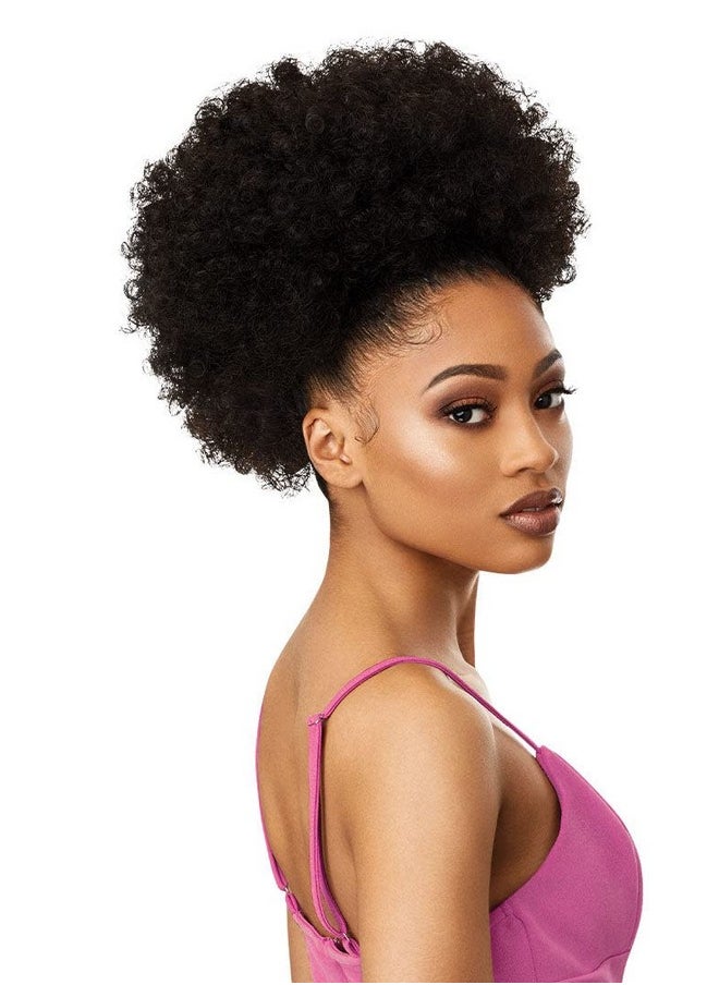 Outre Pretty Quick Pony Afro Hairpieces Large (1B)  - Image 3