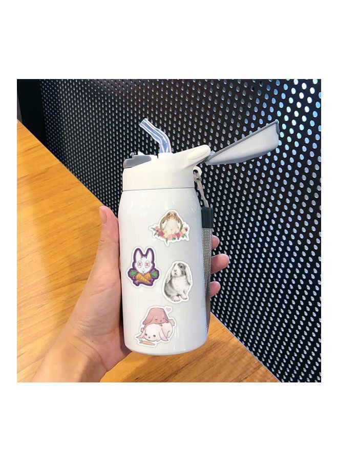 NIBEMINENT 50-Piece Rabbit Waterproof Vinyl Stickers 5x7cm - Image 4