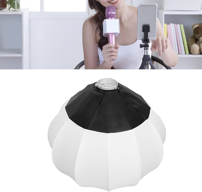 65 سم بونز ماونت فانوس كروي صندوق ضوء ناعم معدل للضوء الناعم للبث المباشر - Image 5