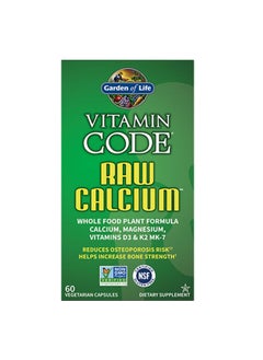 Vitamin Code Raw Calcium – 60 Capsules