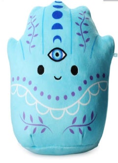 SQUISHMALLOW Squishmallows 7.5" Gisla The Blue Hamsa Hand Plush Stuffed Animal Toy Wellness Squad  - Image 1