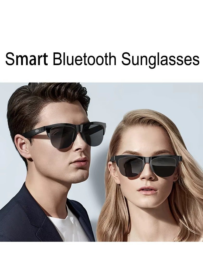 Smartbarry Smart Audio Glasses – Bluetooth Sunglasses with Built-in Microphone & Speakers, Touch Controls, Stylish Design for Music, Calls & Hands-Free Listening – Comfortable & Trendy Audio Wearable - Image 3