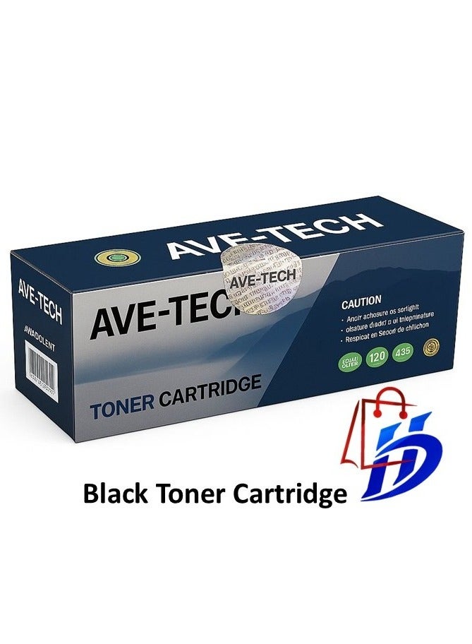 AVE-TECH TONER 045 BLACK  / Pages 1,400 / For Used In Canon  / i-SENSYS LBP 610 Series, MF 630 Series - Image 1