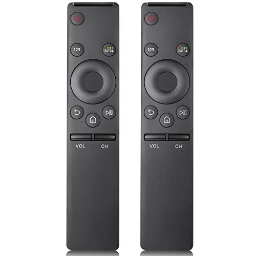 Weitov Universal Replacement For Samsung-Tv-Remote Control,Compatible With All Samsung Smart Frame Curved Qled Tvs Pack Of 2 - Black - Image 1