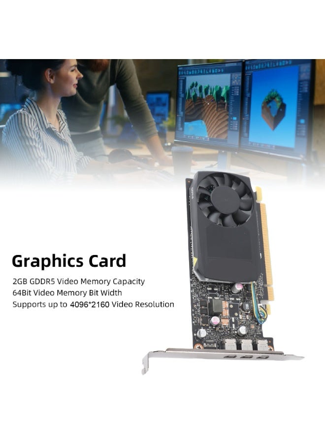 For Quadro P400 Graphics Card 2GB GDDR5 64Bit Video Graphics Board for Modeling Rendering PCI Express 3.0 X16 Interface - Image 1