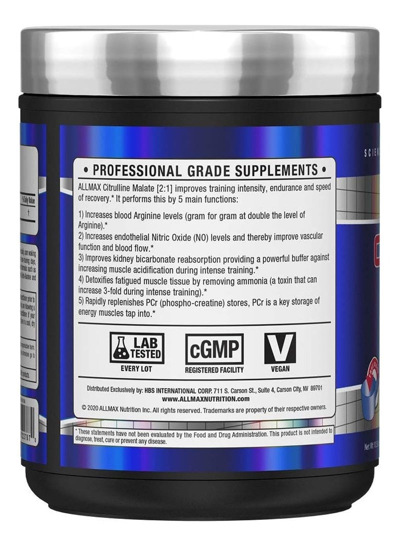 AllMax Nutrition Citrulline Malate 2:1 Post Workout 300 gm - Image 2