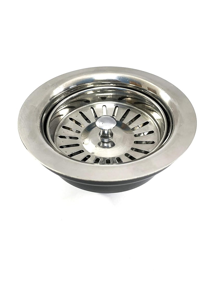 Silverline - SILVER LINE Stainless Steel Sink Coupling with Drain Pipe - Image 1
