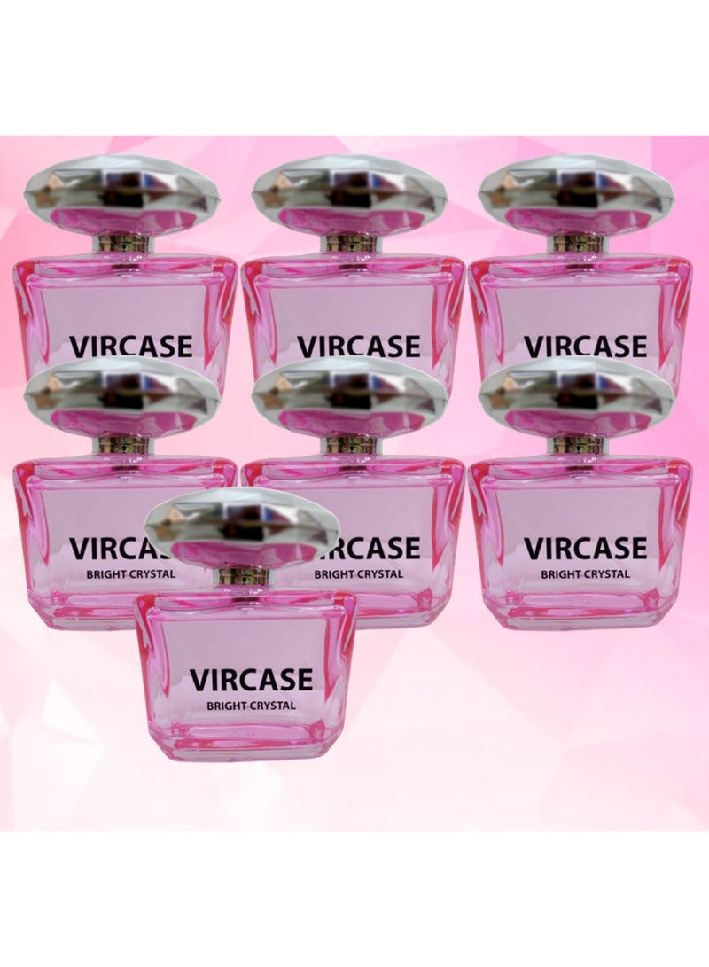 Crystal 7 Pieces Vircase Bright Crystal Perfume 90 Ml EDT - Image 1