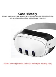 Generic 3 Sets Lens Protector Compatible with Meta Quest 3,9H Tempered Glass Film Camera Lens Protector for Oculus Quest 3 VR Accessories,HD Clear Bubble Free Scratch-Proof Case Friendly  - Image 4